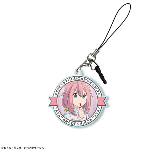 『ゆるキャン△』アクリルイヤホンジャックアクセサリー Ver.3 デザイン03(各務原なでしこ/C)